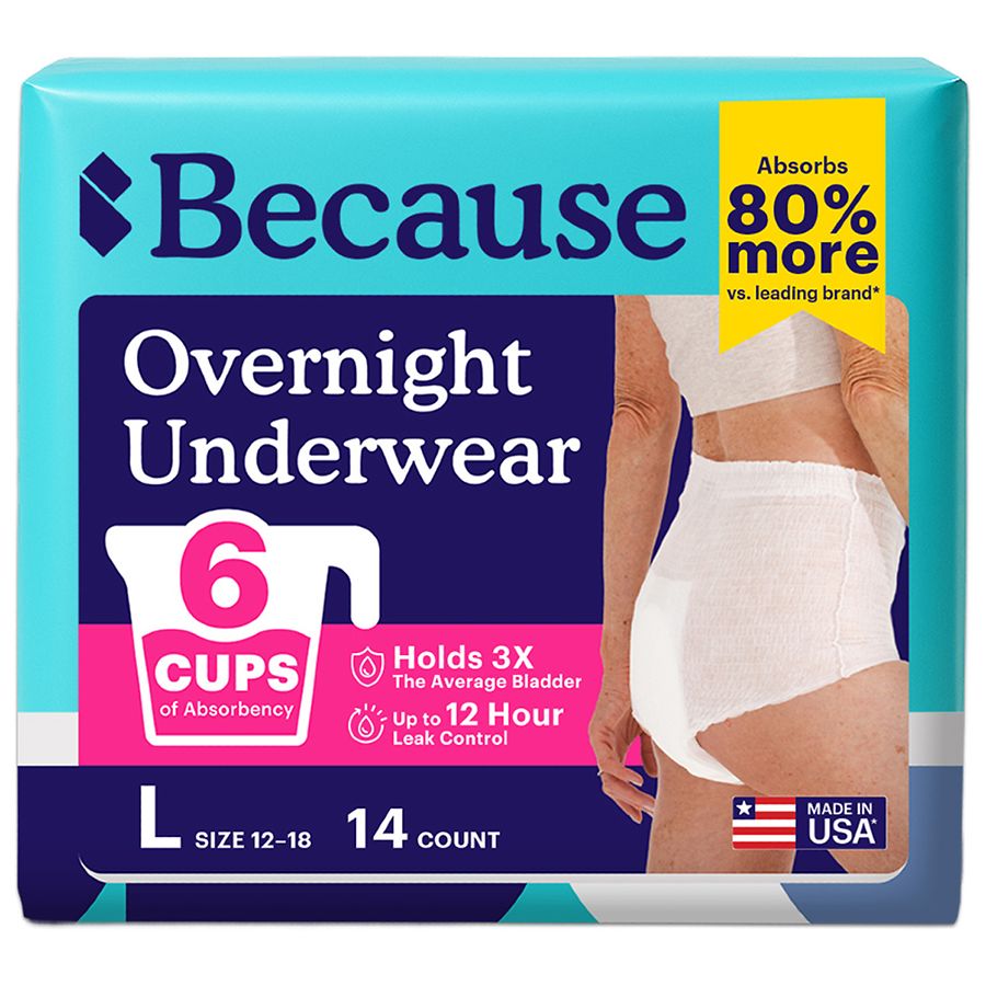 Because Overnight Underwear L