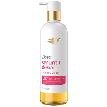 Dove Oil Body Wash Coconut Oil and Geranium - 15.3 fl oz
