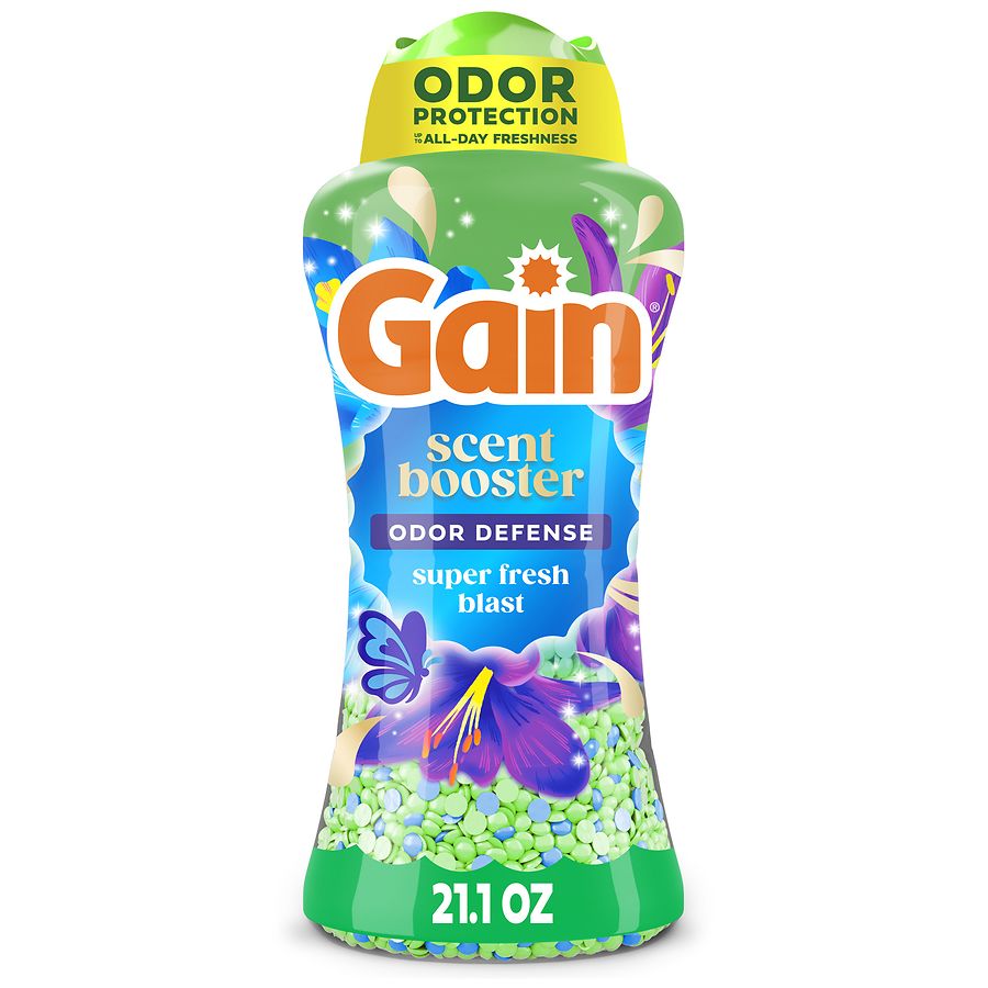 Gain In-Wash Laundry Scent Booster Beads Super Fresh Blast