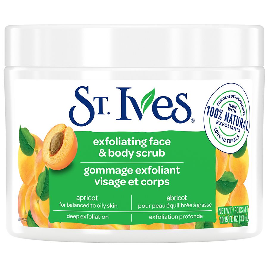 St. Ives Exfoliating Face & Body Scrub Apricot