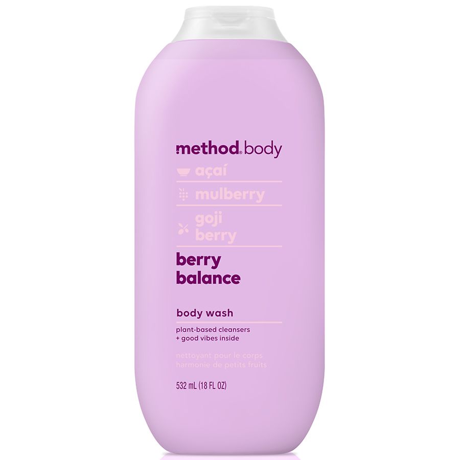 Method Body Berry Balance Body Wash Acai + Mulberry + Goji Berry