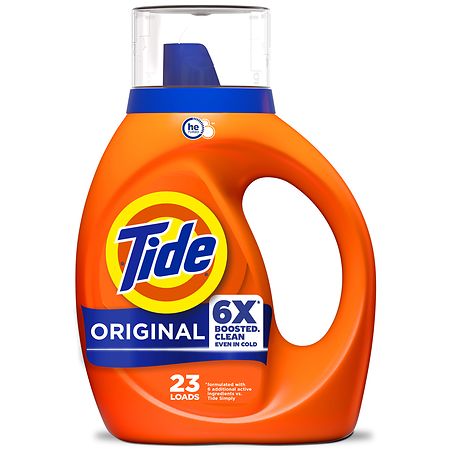 Tide Liquid Detergent Original, 23 Loads