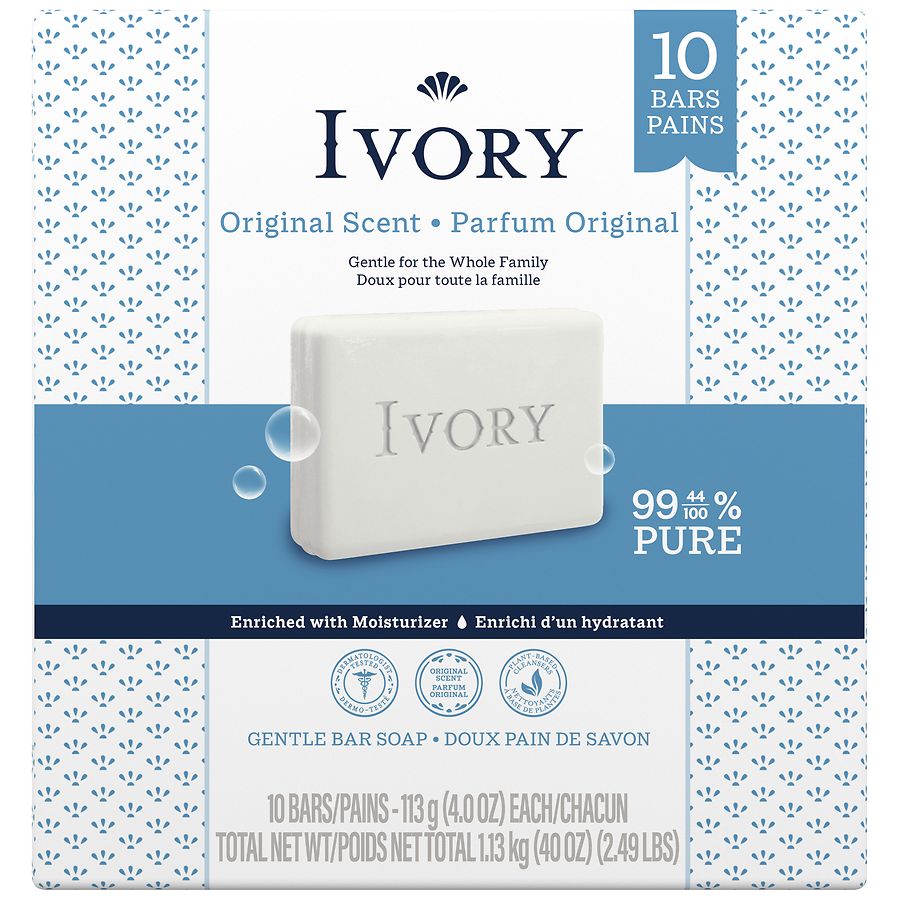 Ivory Gentle Bar Soap Original