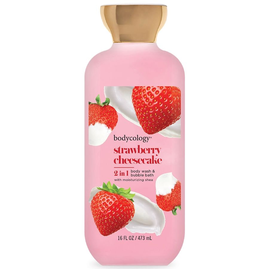 Bodycology 2-in-1 Body Wash & Bubble Bath Strawberry Cheesecake