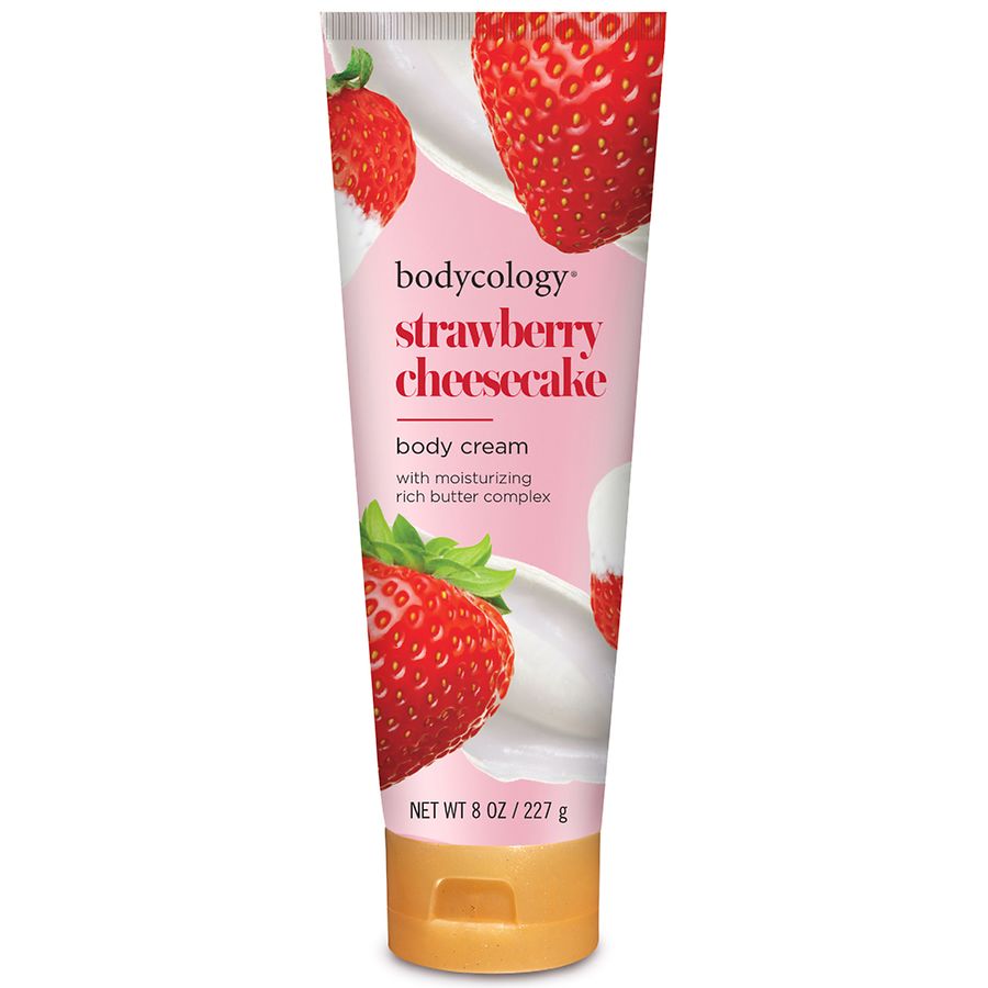 Bodycology Shea Butter Body Cream Strawberry Cheesecake