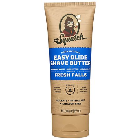 Dr. Squatch Easy Glide Shave Butter, Fresh Falls, 6 oz | CVS