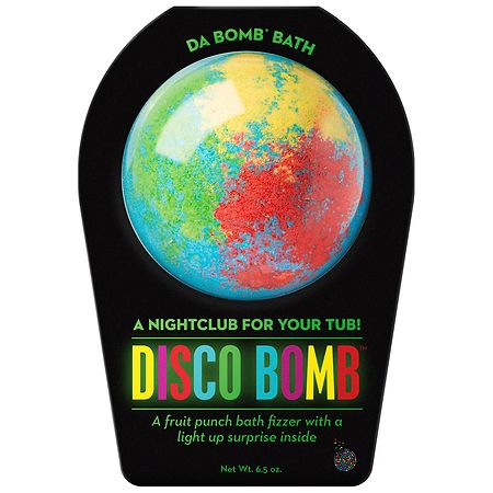 Da Bomb Bath Fizzers Disco Bath Bomb - 6.5 oz