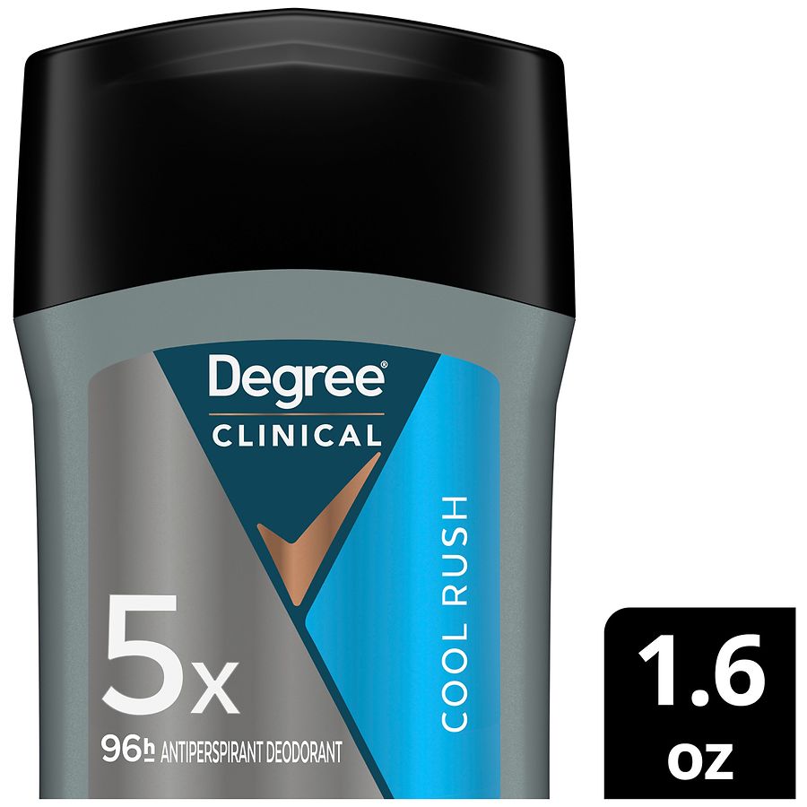 Degree Men Clinical Antiperspirant Deodorant, Invisible Solid Cool