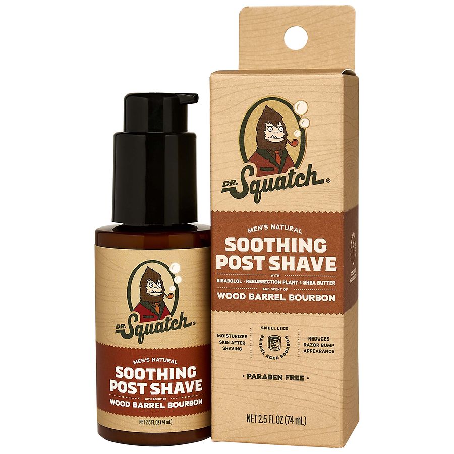 Dr. Squatch Post Shave Wood Barrel Bourbon