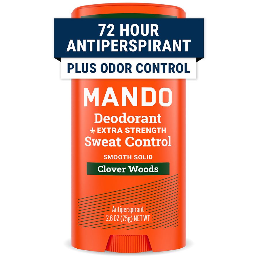 Mando Antiperspirant Smooth Solid Deodorant Clover Woods