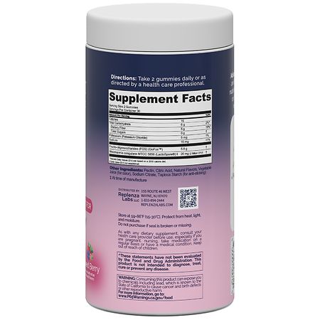 glp 1 rx gummies Replenza GLP-1 Daily Support Fiber Gummies Mixed Berry