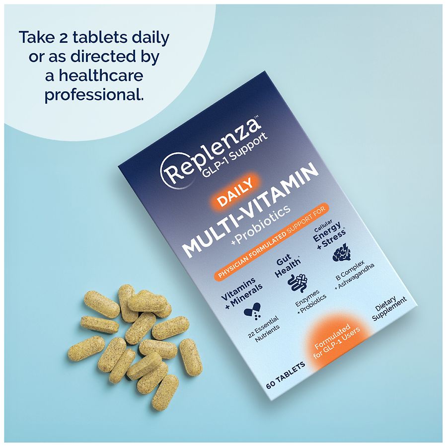 replenza glp-1 reviews Replenza Nutritional Supplement - For GLP-1 & Semaglutide Weight Loss  Support, Tablets