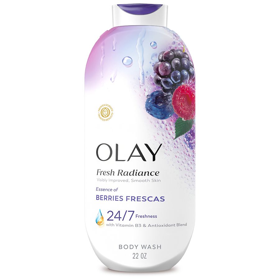 Olay Fresh Radiance Body Wash Essence of Berries Frescas