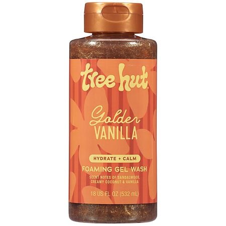 Tree Hut Foaming Gel Body Wash - Golden Vanilla