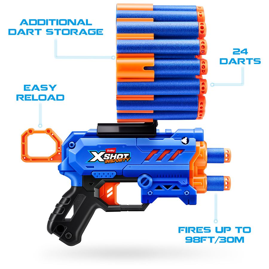 Zuru XSHOT Insanity Micro Blaster | Walgreens