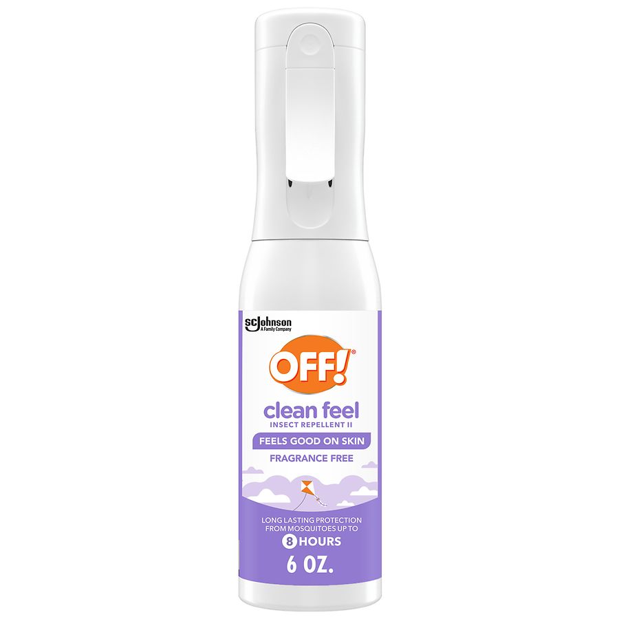 Off! Clean Feel, Insect Repellent II, Bug Misting Spray Fragrance-Free