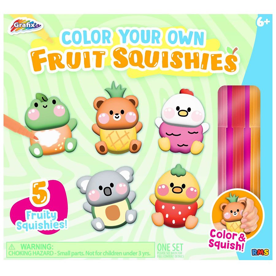 RMS Color Your Own Fruit Squishies | Walgreens