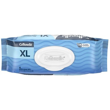 Cottonelle Ultra Fresh Flushable Wet Wipes, Flip-Top Pack XL - 60.0 ea