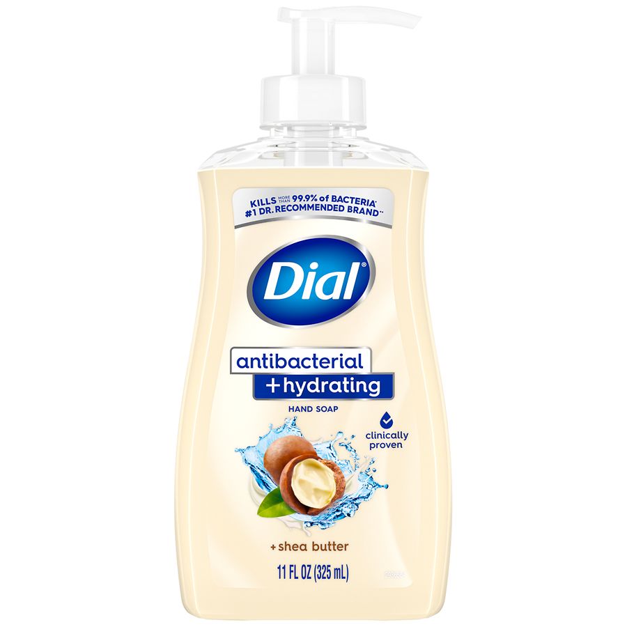Dial Antibacterial Plus Hydrating Shea Butter Hand Soap