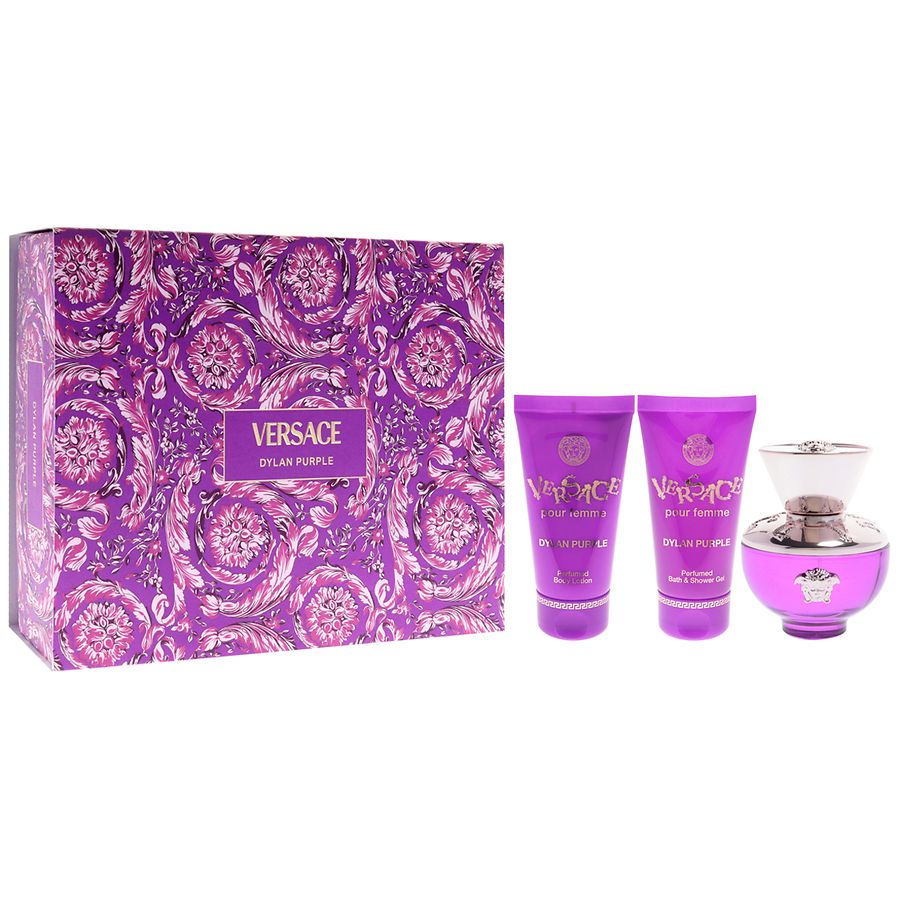 VERSACE Dylan Purple トライアルセット Versace Dylan Purple 3 Piece Gift Set | Walgreens