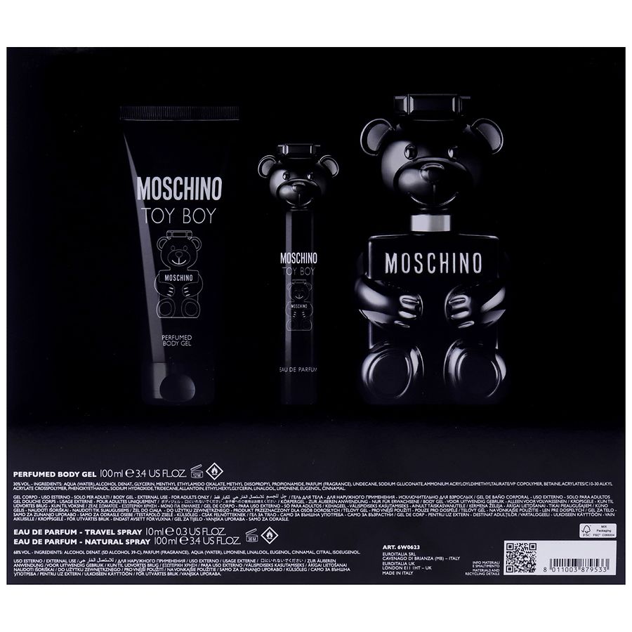 Moschino Toy Boy 3 Piece Gift Set | Walgreens