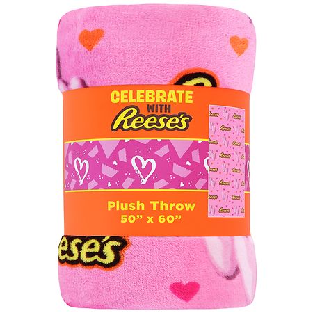 Crest Mills Printed Reese's, Plush Throw