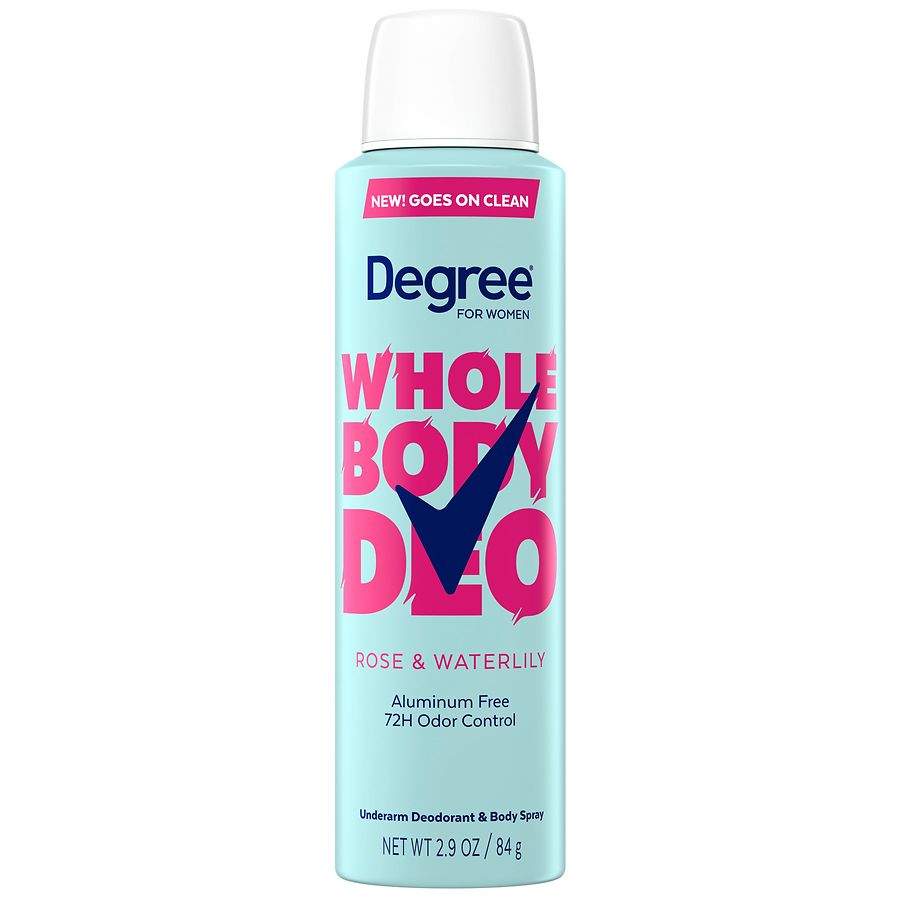 Degree Women Deodorant Spray Rose and Waterlily