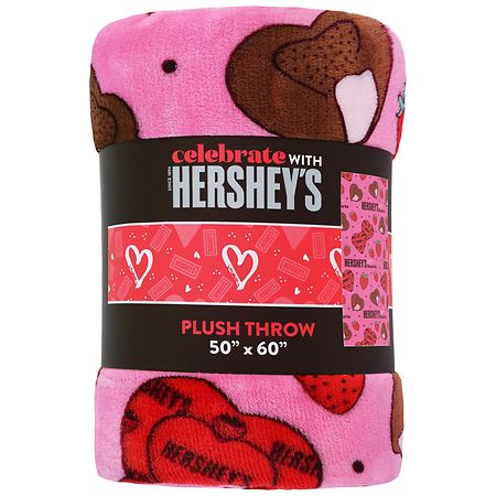 Crest Mills Printed Hershey's, Plush Throw