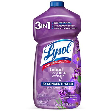 Lysol Multi-Surface Cleaner 2X Concentrated Lavender & Cotton Blossom