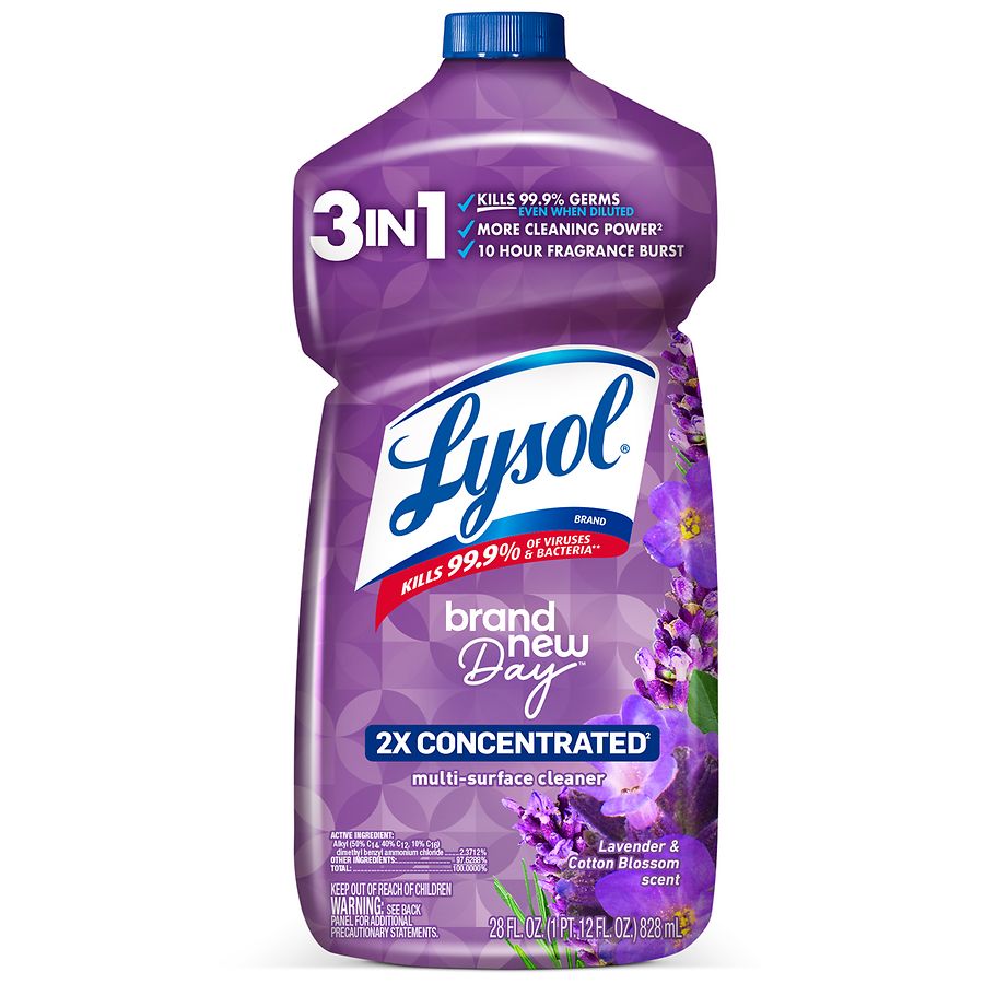 Lysol Multi-Surface Cleaner 2X Concentrated Lavender & Cotton