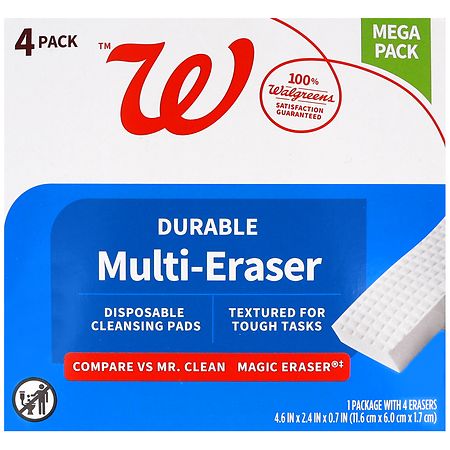 Walgreens Durable Multi-Erasers