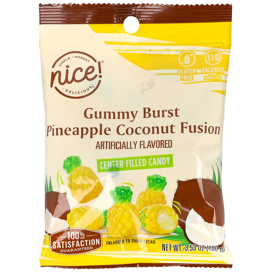 新品　164 GUMMYS Pineapple Yellow Ice Ber 新品 164 GUMMYS Pineapple Yellow Ice Ber Albanese Pineapple Gummi