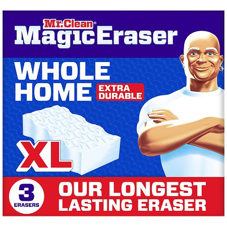 Mr. Clean Magic Eraser Sponge, Whole Home Extra Durable XL