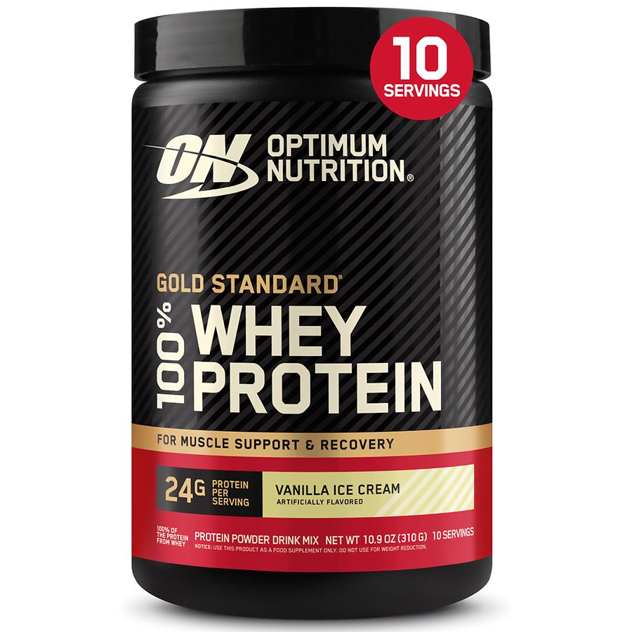 Optimum Nutrition Gold Standard 100% Whey Protein Powder Vanilla Ice Cream