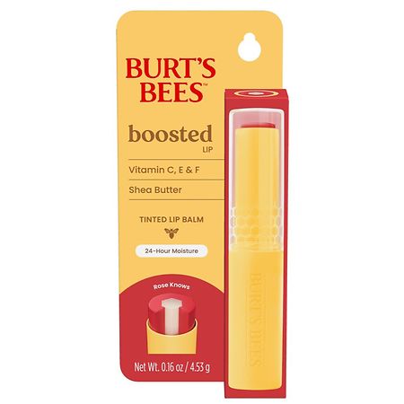 Burt's Bees Boosted - Tinted Lip Balm Rose Knows