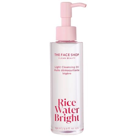 The Face Shop Light Cleansing Oil, Daily Vegan Makeup Remover for Normal/ Oily Skin