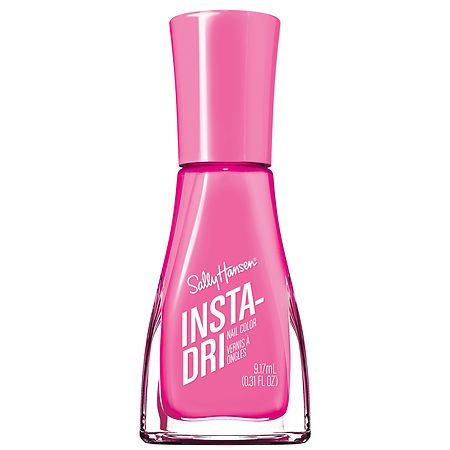 Sally Hansen Insta-Dri Electric Feels Nail Polish Collection Hot Pink-tensity