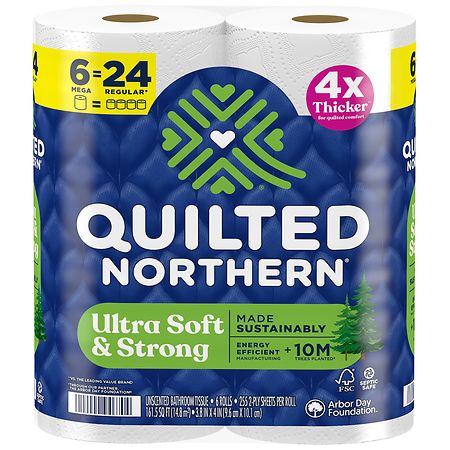 Quilted Northern Ultra Soft & Strong 2-ply Mega Roll Bathroom Tissue