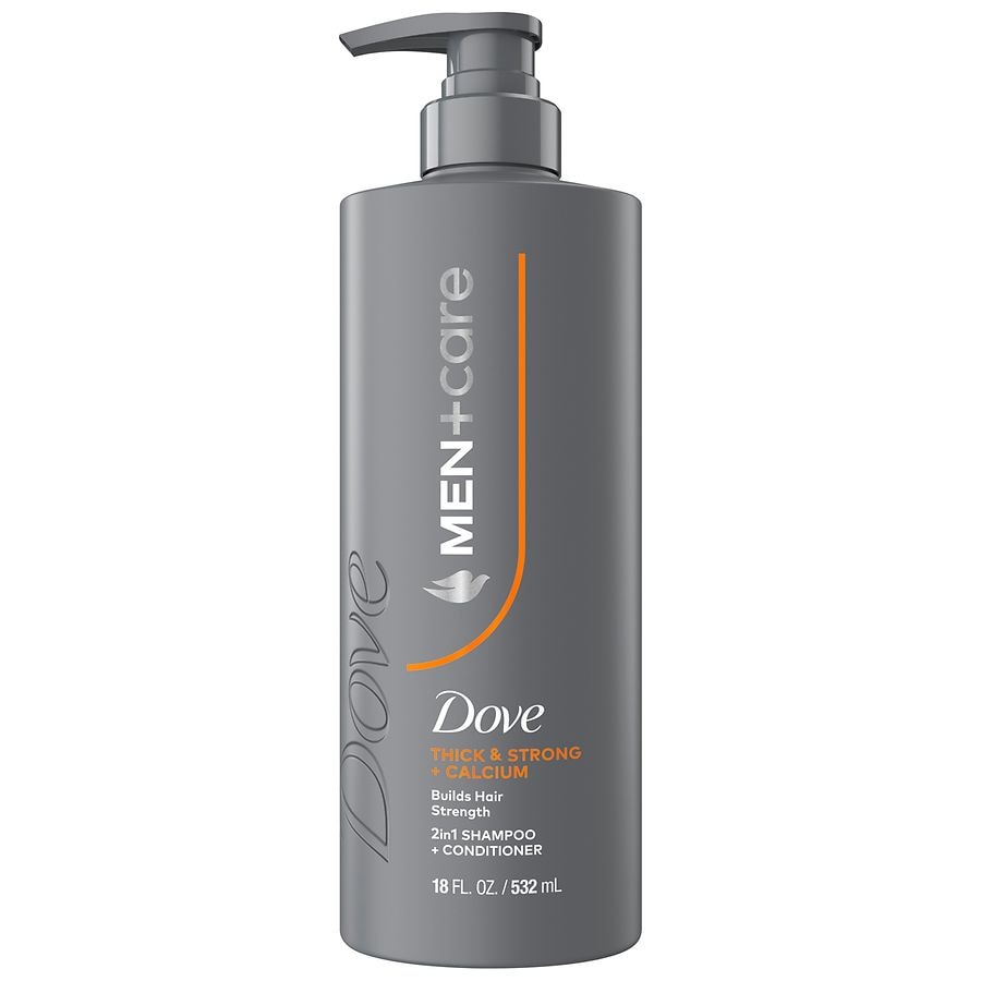 Dove Men+Care Thick & Strong + Calcium 2in1 Shampoo + Conditioner