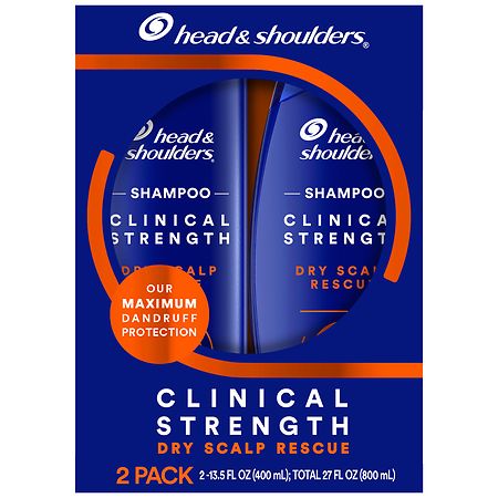 Head & Shoulders Dry Scalp Rescue Shampoo, for Stubborn Dandruff