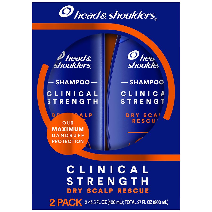 Head & Shoulders Dry Scalp Rescue Shampoo, for Stubborn Dandruff