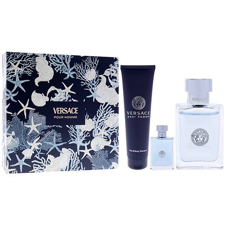 VERSACE Pour Homme オードトワレ ポーチセット Versace Pour Homme Gift Set | Walgreens