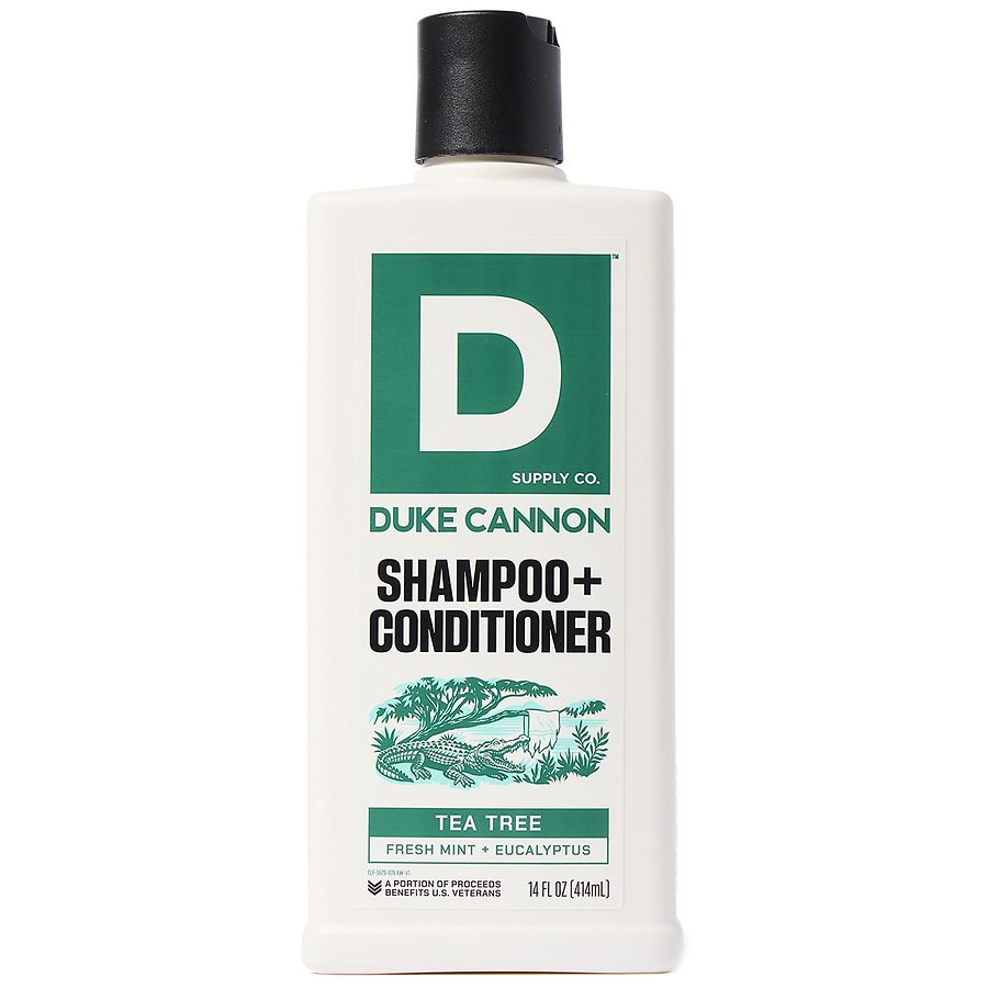 Duke Cannon 2-in-1 Hair Wash Tea Tree