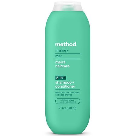 Method 2-In-1 Men's Shampoo + Conditioner Marine + Mist