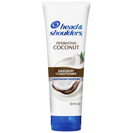 Head & Shoulders Dandruff Conditioner, Hydrating, Lightweight Moisture, Color Safe Coconut