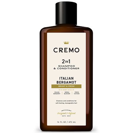 Cremo 2-In-1 Shampoo & Conditioner Italian Bergamot | Walgreens
