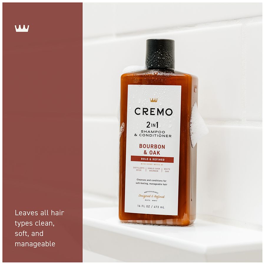 ☆　ケリー様│クリーム ２& ローション1　エマルジョン　サンプロ Cremo 2-In-1 Shampoo & Conditioner Bourbon & Oak | Walgreens