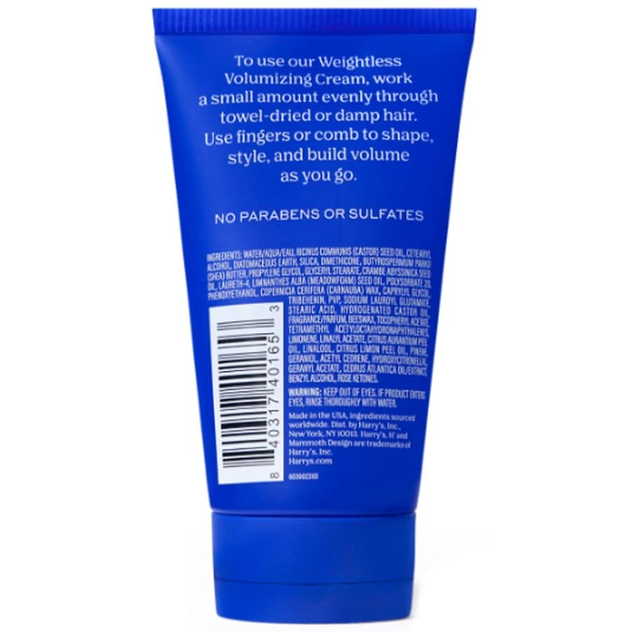 Harry's Weightless Volumizing Cream | Walgreens