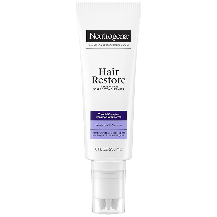 Neutrogena Hair Restore, Triple-Action Scalp Detox Cleanser