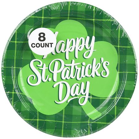 Festive Voice Plates, St. Patrick's Day Small